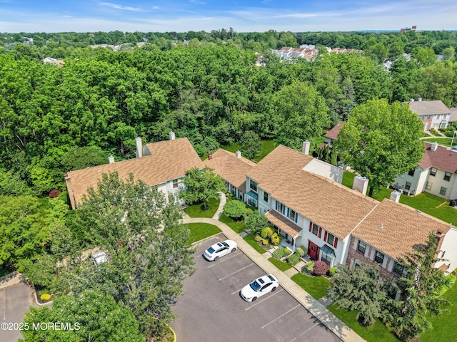 6 Claridge Ct # 5, Freehold, NJ 07728 - bird's eye view of a heavily wooded area