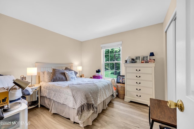 6 Claridge Ct # 5, Freehold, NJ 07728 - bedroom featuring light wood-style flooring and a closet