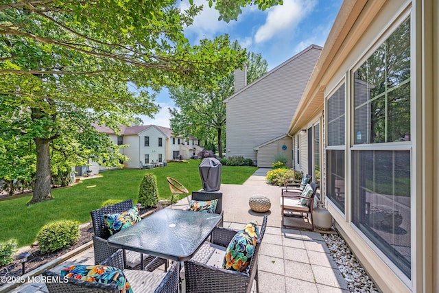 6 Claridge Ct # 5, Freehold, NJ 07728 - view of patio / terrace featuring outdoor dining area