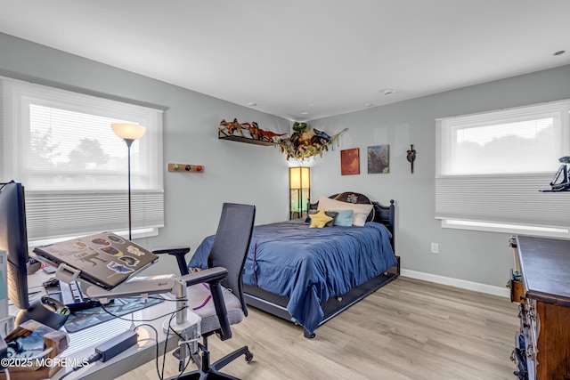 103 Idlewild Ln, Aberdeen, NJ 07747 - bedroom featuring light wood finished floors and baseboards