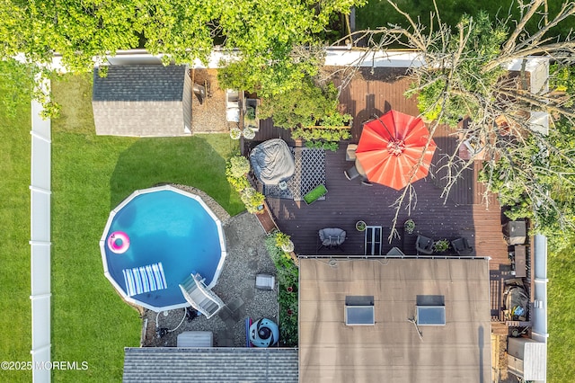 17 Evergreen Pl, Howell, NJ 07731 - aerial view of property and surrounding area