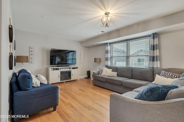 728 Brook Ave, Union Beach, NJ 07735 - living room with light wood finished floors