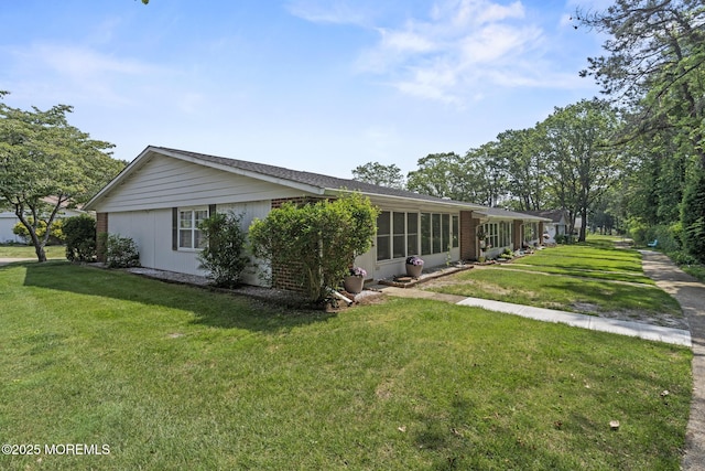 1036A Aberdeen Dr, Lakewood, NJ 08701 - view of property exterior with a lawn