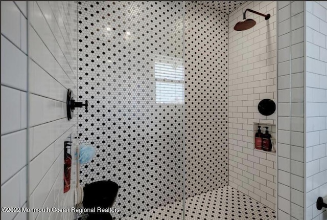 1 S Ocean Ave, Loch Arbour, NJ 07711 - bathroom featuring a tile shower