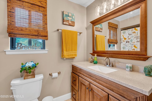 11 Kennedy Ct, Middletown, NJ 07748 - full bathroom with toilet, vanity, and baseboards