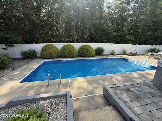44 Diamond Ln, Howell, NJ 07731 - view of pool with a fenced backyard and a patio area