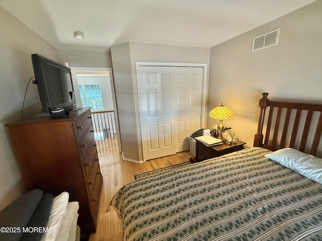 44 Diamond Ln, Howell, NJ 07731 - bedroom with light wood-style floors and a closet