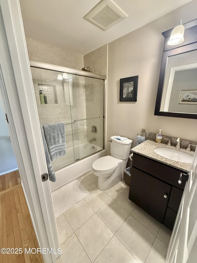 44 Diamond Ln, Howell, NJ 07731 - full bathroom featuring vanity and combined bath / shower with glass door