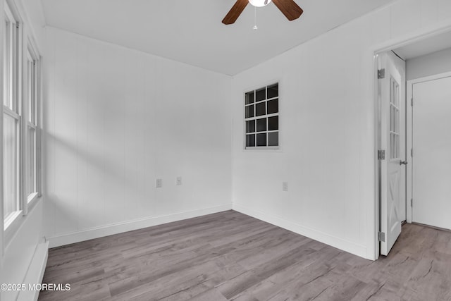 9 Edinburgh Ln Unit D, Manchester, NJ 08759 - empty room featuring ceiling fan and wood finished floors