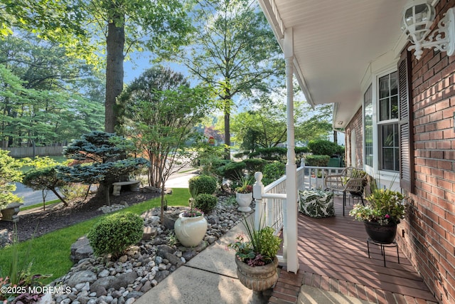 1 Algonquin Dr, Marlboro, NJ 07746 - view of covered porch