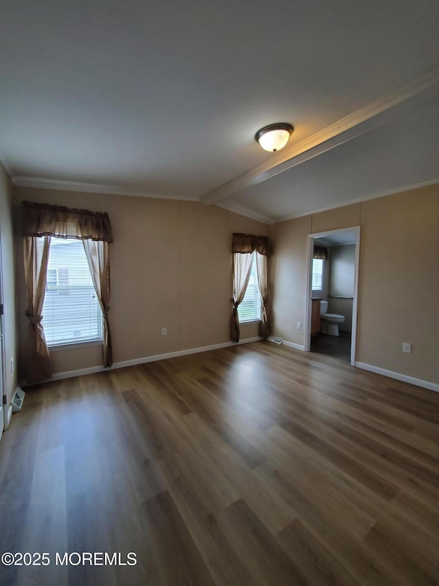 69 Robin Pl, Freehold, NJ 07728 - spare room featuring wood finished floors and ornamental molding