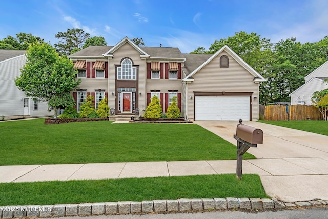 46 Timberline Rd, Bayville, NJ 08721 - colonial house featuring concrete driveway