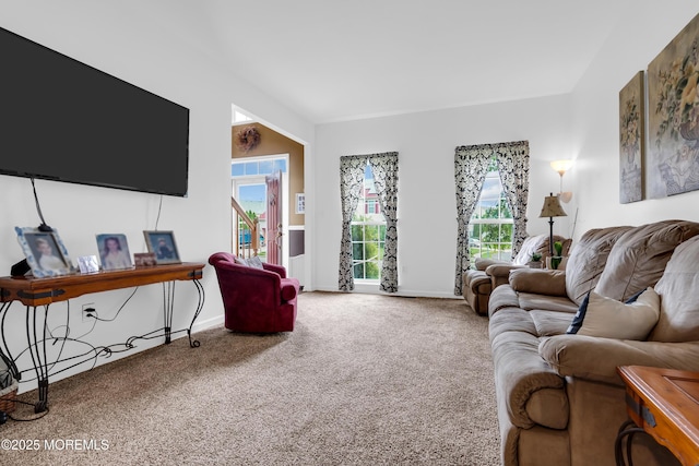 46 Timberline Rd, Bayville, NJ 08721 - carpeted living room with baseboards