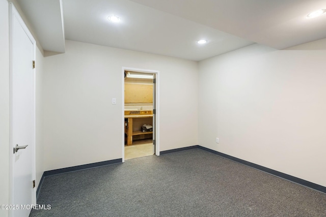 245 Borden Rd, Middletown, NJ 07748 - unfurnished room with recessed lighting and baseboards