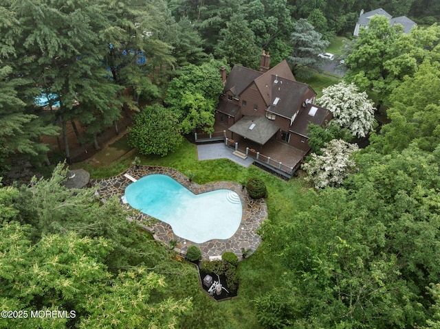 245 Borden Rd, Middletown, NJ 07748 - view from above of property