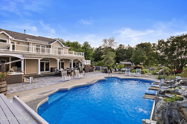 1413 Gully Rd, Wall, NJ 07719 - swimming pool with a patio area