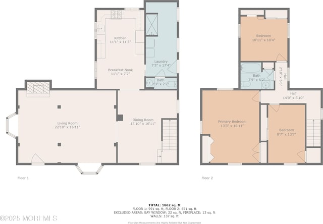 105 Cedar Grove Rd, Toms River, NJ 08753 - view of floor plan / room layout
