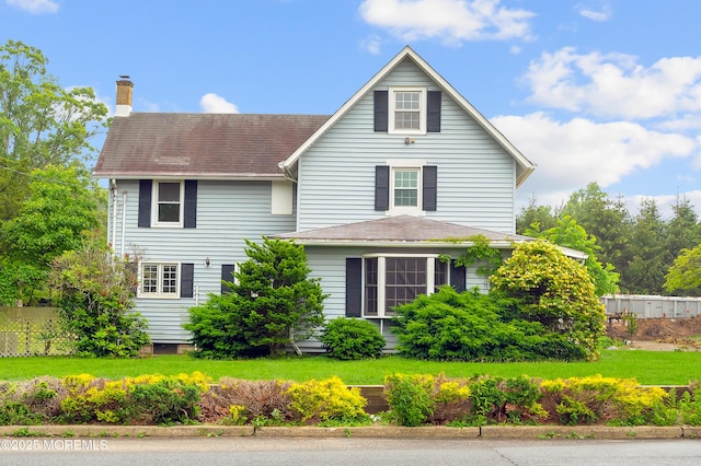 105 Cedar Grove Rd, Toms River, NJ 08753 - traditional-style home featuring a chimney
