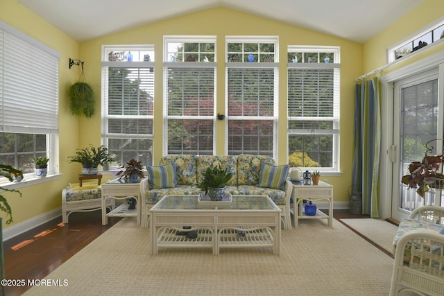 21 Blyth Ln, Jackson, NJ 08527 - sunroom with vaulted ceiling