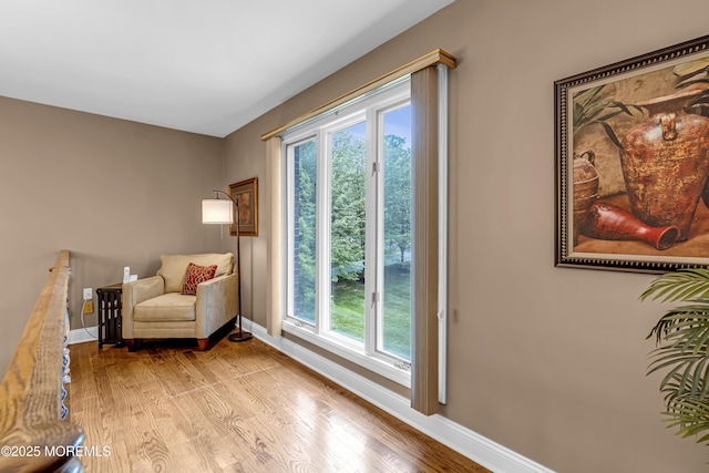 10 Cheryl Ln, Millstone, NJ 08510 - sitting room featuring plenty of natural light and light wood-style floors