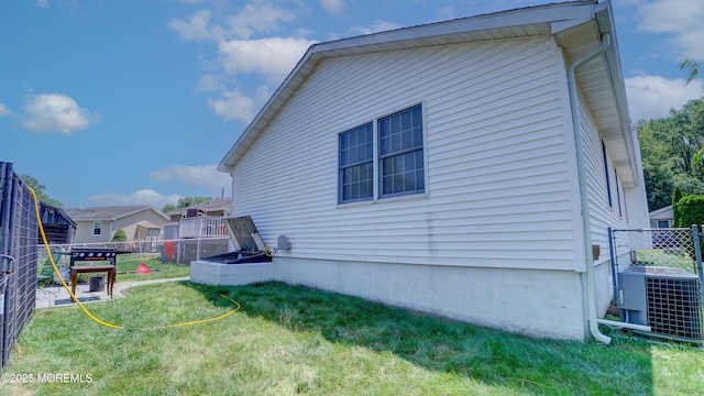21 Parkview Way, Manalapan, NJ 07726 - view of home's exterior with a central air condition unit