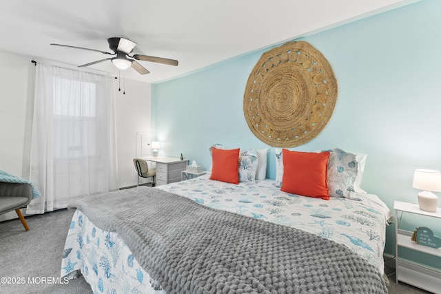 24 Highland Ave, Keansburg, NJ 07734 - carpeted bedroom featuring ceiling fan