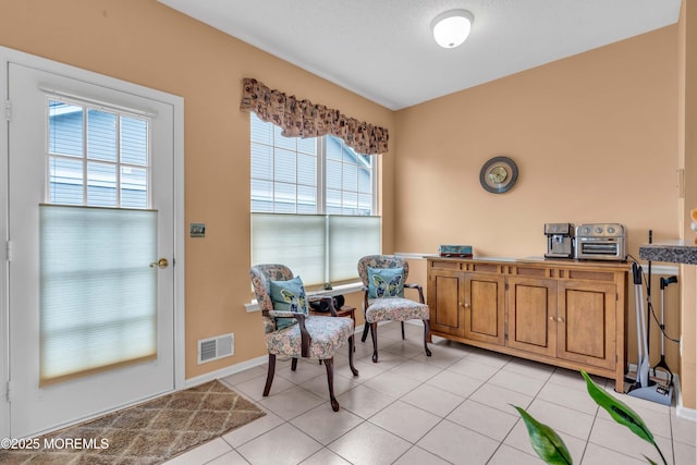 143 Sylvan Lake Blvd, Bayville, NJ 08721 - living area featuring light tile patterned flooring