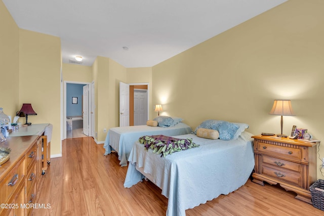 143 Sylvan Lake Blvd, Bayville, NJ 08721 - bedroom with light wood-style flooring