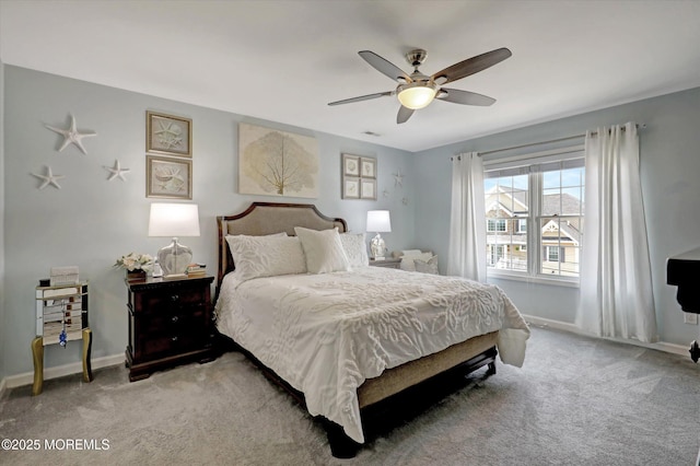 728 Drum Point Rd, Brick, NJ 08723 - bedroom featuring carpet floors and ceiling fan