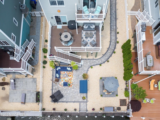 728 Drum Point Rd, Brick, NJ 08723 - bird's eye view