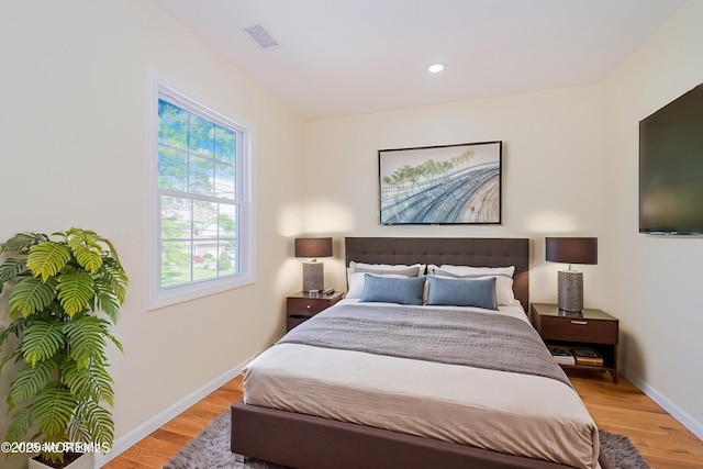 147 Old Bridge Tpke, East Brunswick, NJ 08816 - bedroom featuring light wood-type flooring, baseboards, and recessed lighting