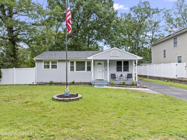 274 Falkenburgh Ave, Forked River, NJ 08731 - view of front facade featuring covered porch