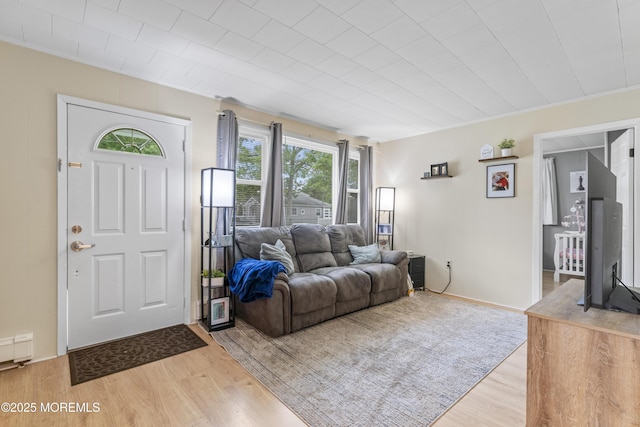 274 Falkenburgh Ave, Forked River, NJ 08731 - living room with light wood-style floors