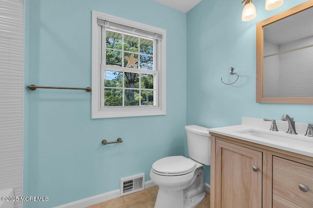 708 Schoolhouse Rd, Brielle, NJ 08730 - bathroom with vanity and tile patterned flooring