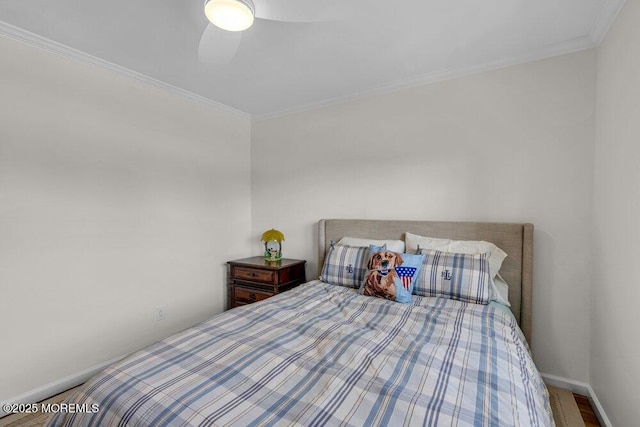 708 Schoolhouse Rd, Brielle, NJ 08730 - bedroom with crown molding