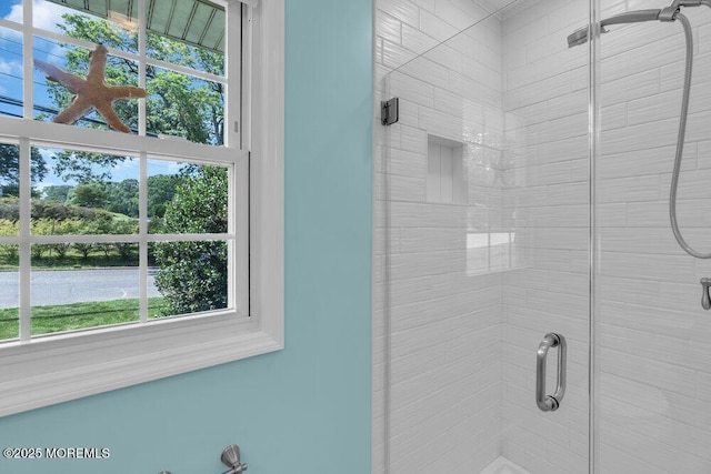 708 Schoolhouse Rd, Brielle, NJ 08730 - full bath featuring a stall shower and healthy amount of natural light