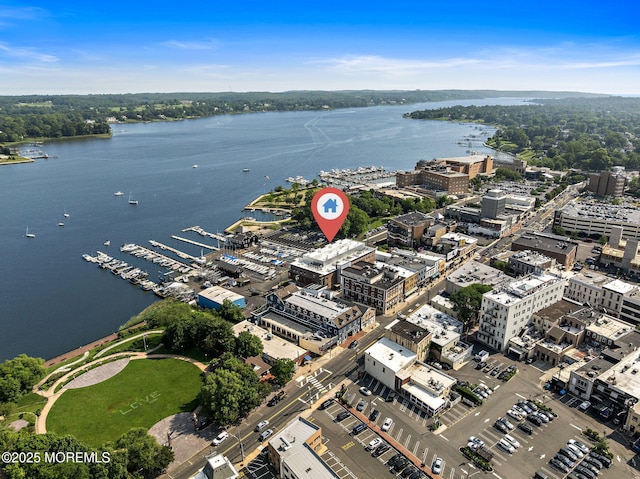4 Boat Club Ct Unit 3E, Red Bank, NJ 07701 - aerial view of a large body of water