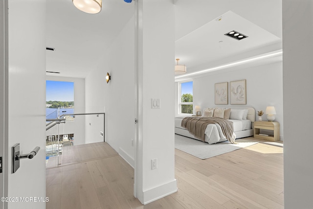 4 Boat Club Ct Unit 3E, Red Bank, NJ 07701 - hall featuring wood finished floors and plenty of natural light