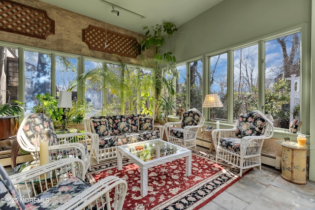 310 Cooper Rd Unit C, Red Bank, NJ 07701 - sunroom / solarium with rail lighting