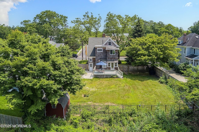 699 River Rd, Fair Haven, NJ 07704 - view from above of property