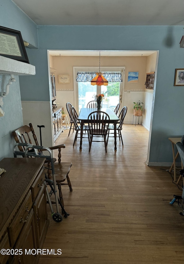 321 Green Tree Rd, Brick, NJ 08724 - dining room with wood finished floors and baseboards