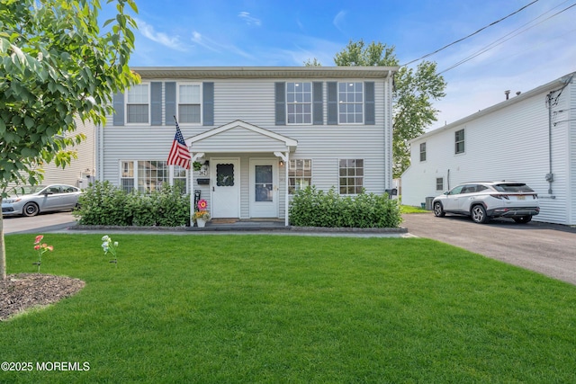34-1 Green Grove Ave, Keyport, NJ 07735 - view of front of house with a front yard