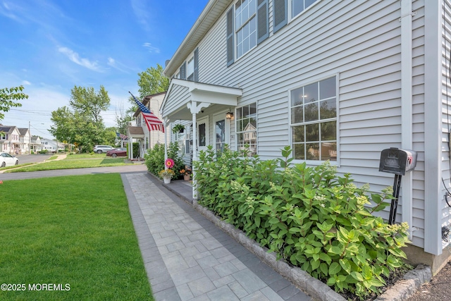 34-1 Green Grove Ave, Keyport, NJ 07735 - view of side of property with a yard