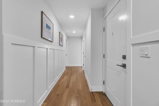 150 Ocean Ave Unit 6, Sea Bright, NJ 07760 - corridor featuring recessed lighting and wood finished floors