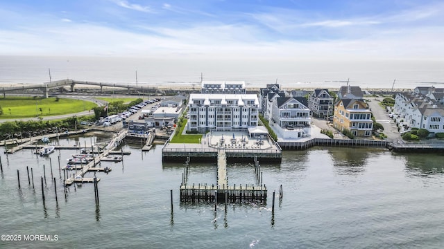 150 Ocean Ave Unit 6, Sea Bright, NJ 07760 - bird's eye view of a nearby body of water
