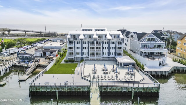 150 Ocean Ave Unit 6, Sea Bright, NJ 07760 - aerial view of a nearby body of water