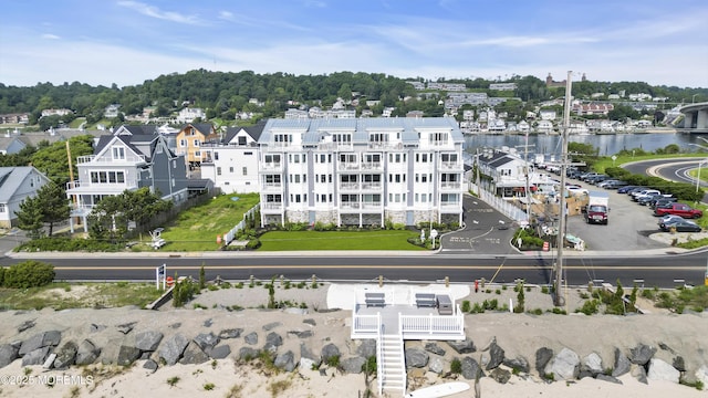 150 Ocean Ave Unit 6, Sea Bright, NJ 07760 - drone / aerial view of a nearby body of water
