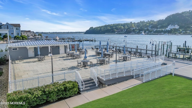 150 Ocean Ave Unit 6, Sea Bright, NJ 07760 - dock area with a water view