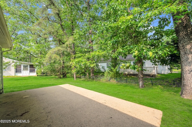 5 Oregon Dr Unit B, Whiting, NJ 08759 - view of green lawn with a patio