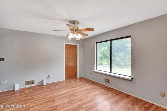 19 Northwoods Rd, Ocean Twp, NJ 07712 - unfurnished room featuring wood finished floors and ceiling fan